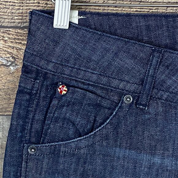 Hudson W170DCA Straight Leg Jeans Flap Pocket Dark Blue Size 29 - Picture 3 of 13